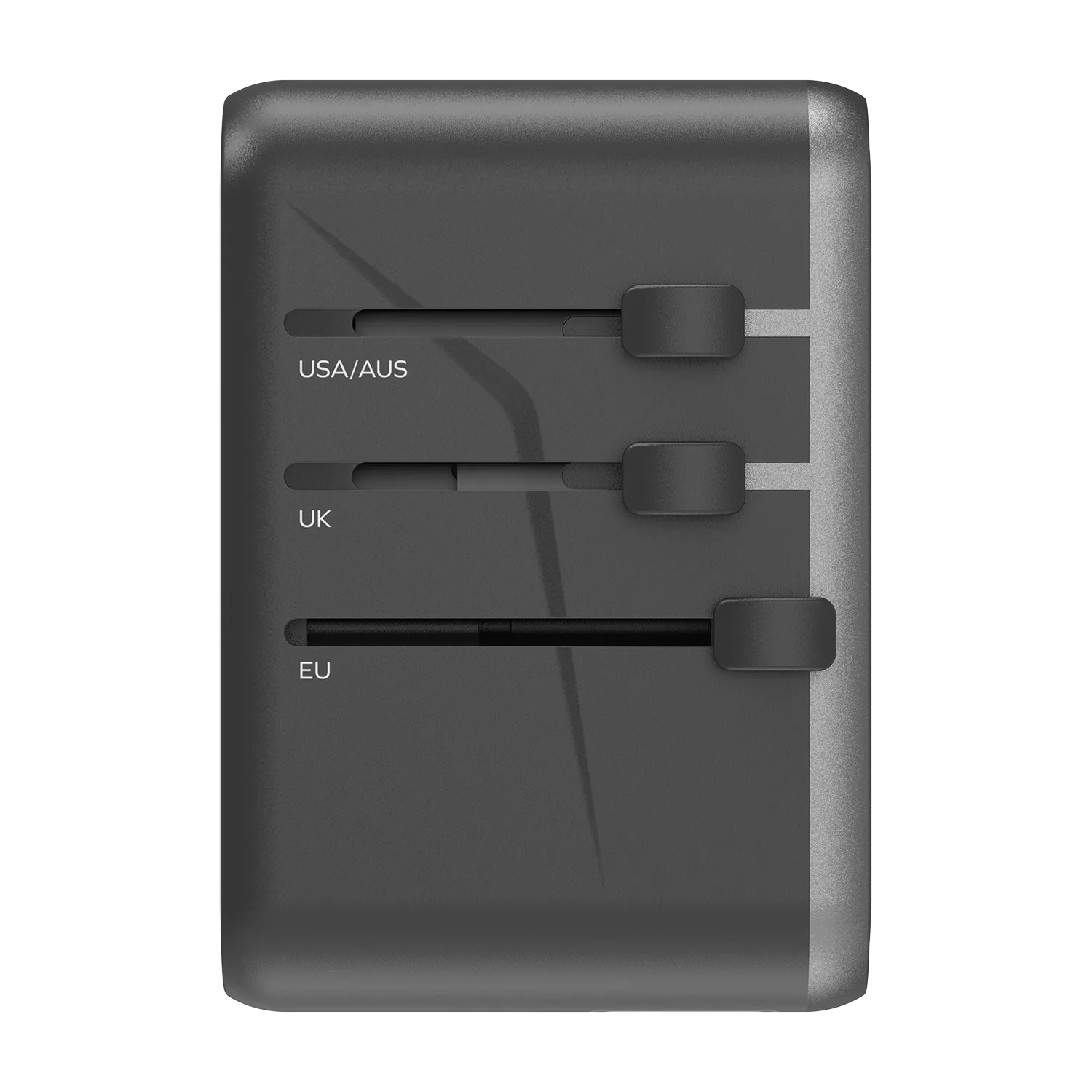 1-World GaN AC Travel Adapter 65W