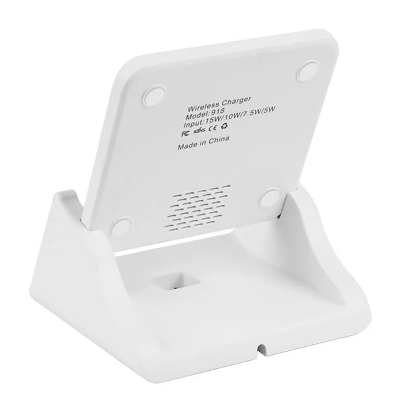 15W Qi High-Speed Wireless Charger With Stand -A9189