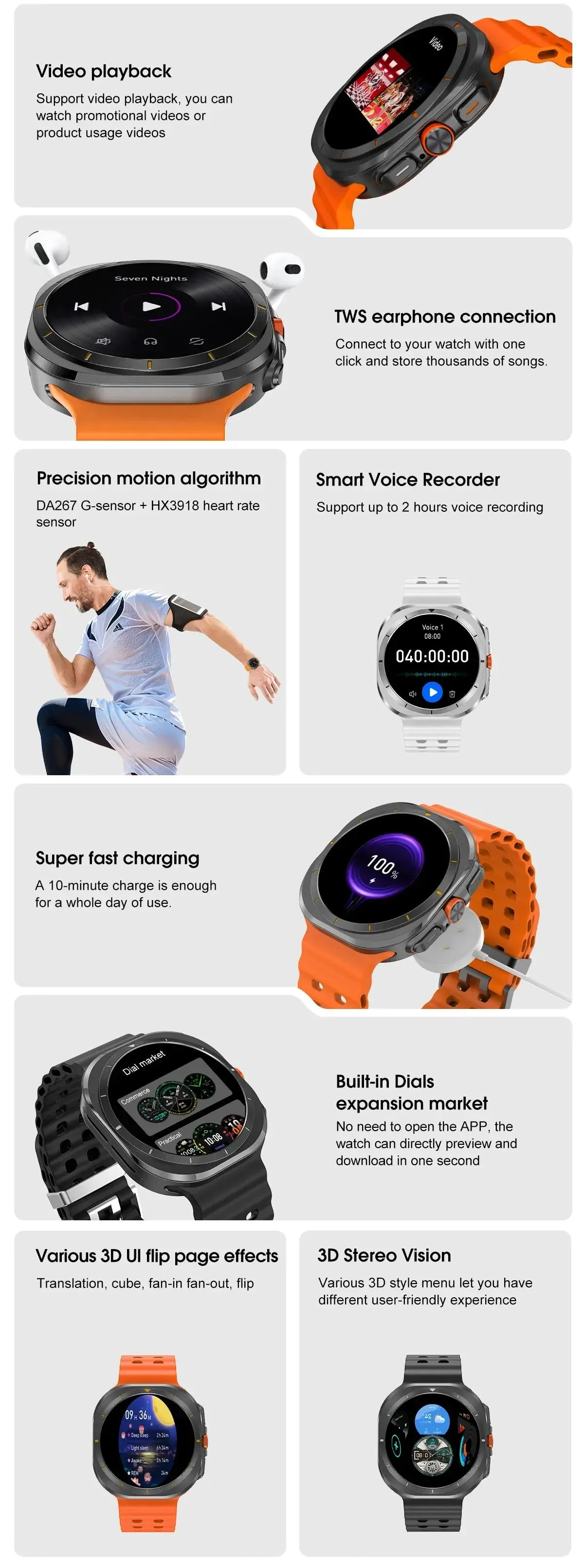 2024 Galaxy Smartwatch 7 - 32GB Memory