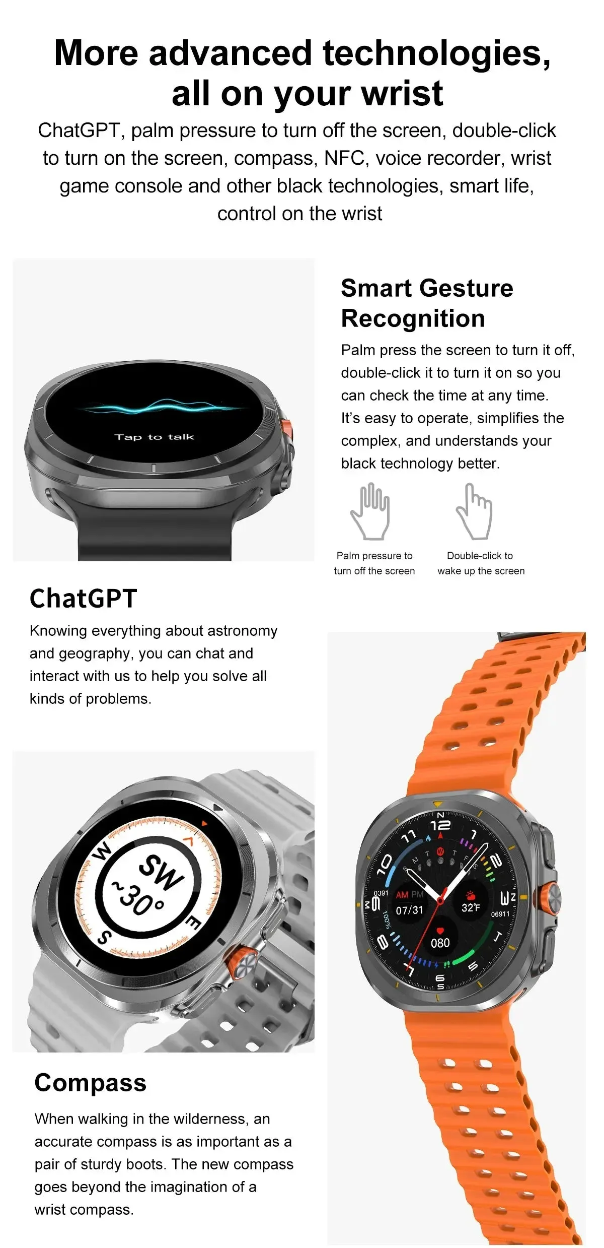 2024 Galaxy Smartwatch 7 - 32GB Memory