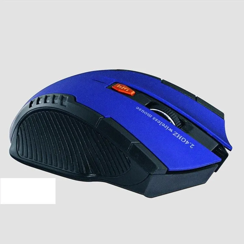 2.4 Ghz Wireless Gaming Mouse Optical 6 Buttons USB Reciever Mouse