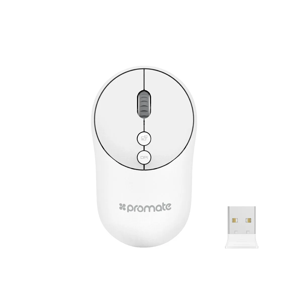 2.4Ghz Portable Wireless Mouse With Nano USB Receiver