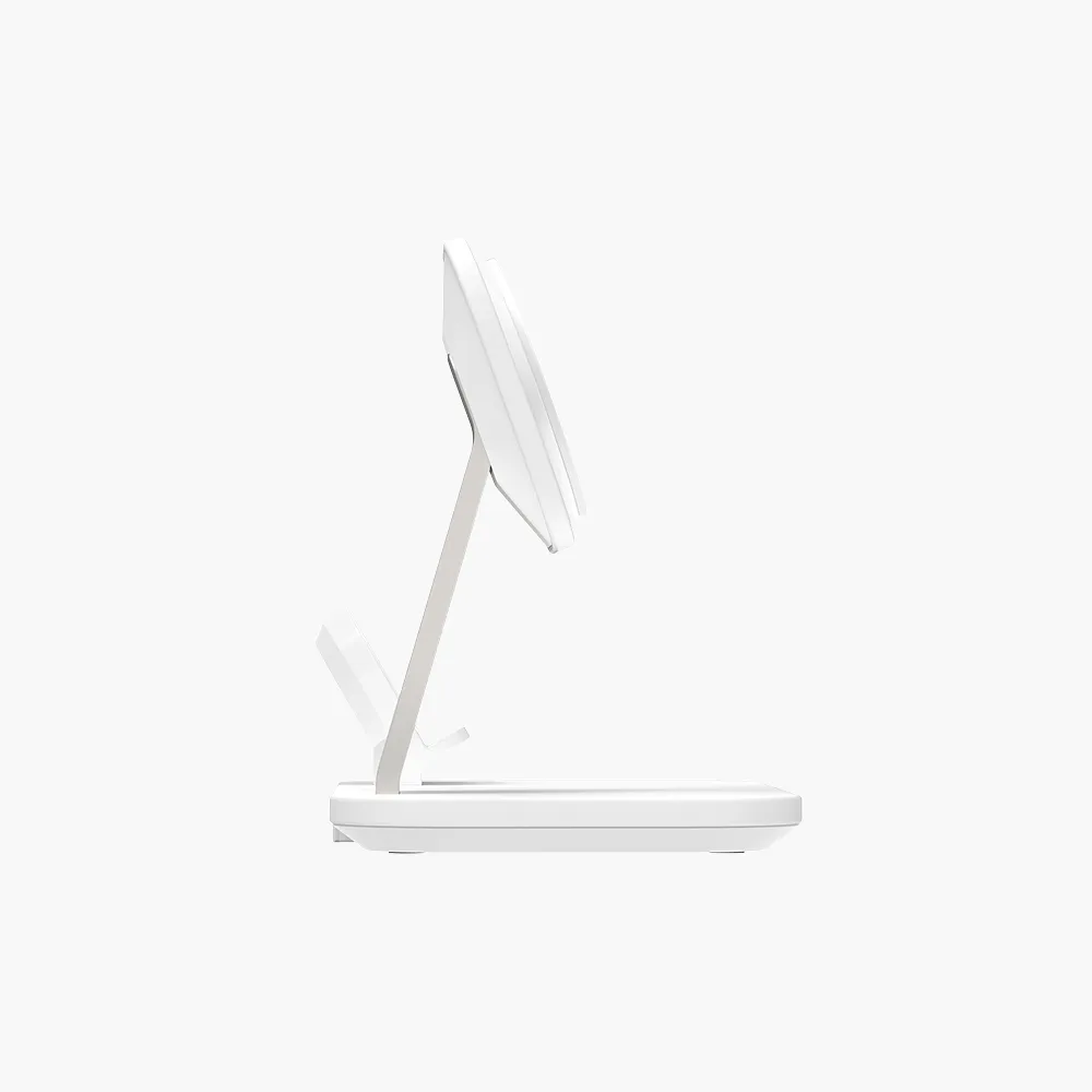 3-in-1 MagSafe Wireless Charging Stand - White