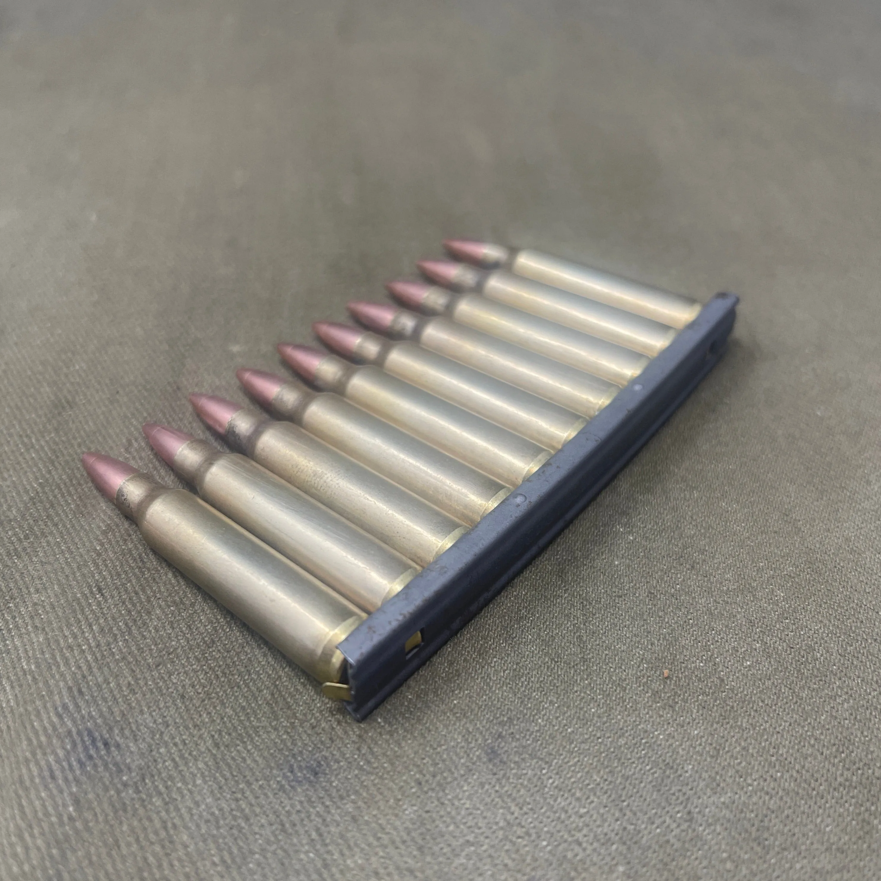 5.56 Inert Brass Rounds x 30 with a 30 Round Nato STANAG Magazine