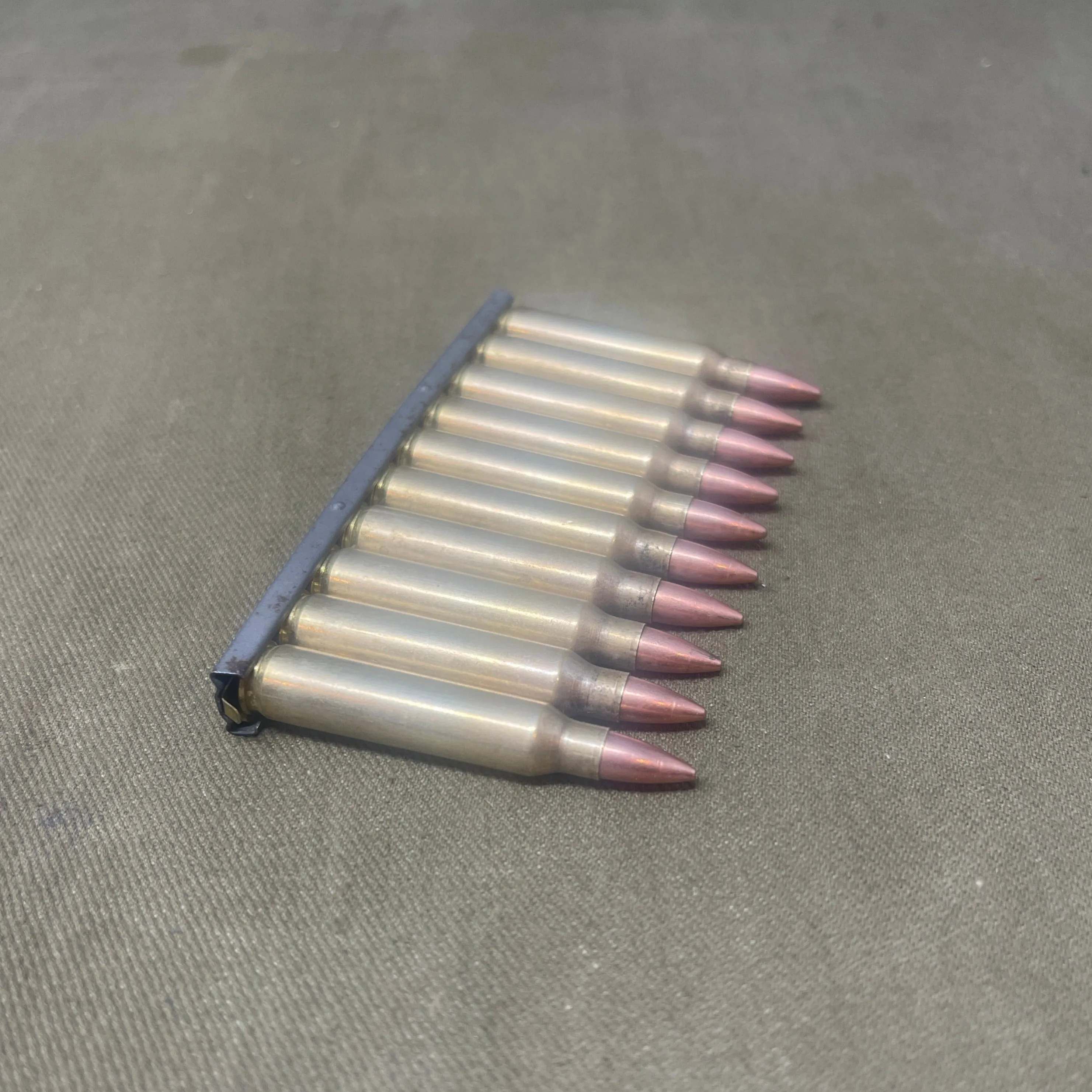 5.56 Inert Brass Rounds x 30 with a 30 Round Nato STANAG Magazine