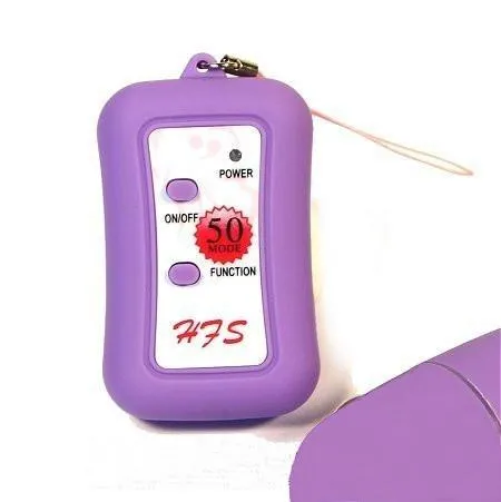 7129AE      Purple Remote Control 50 Mode Pleasure Egg - LAST CHANCE - Final Closeout!