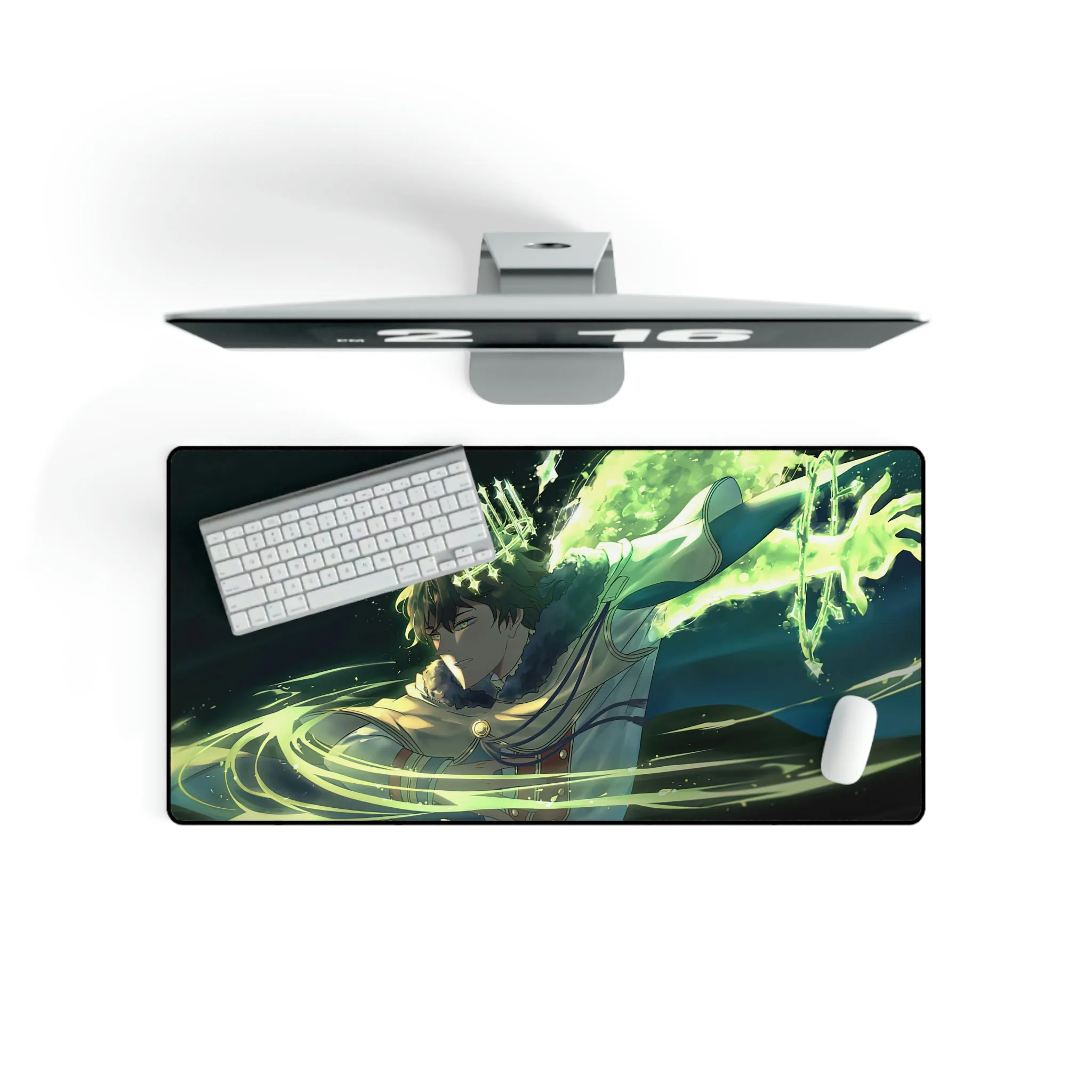 #8.2144, Black Clover, Yuno, Spirit Dive, Mouse Pad (Desk Mat)