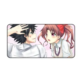 A Certain Magical Index Kamijou Touma, Kuroko Shirai Mouse Pad (Desk Mat)