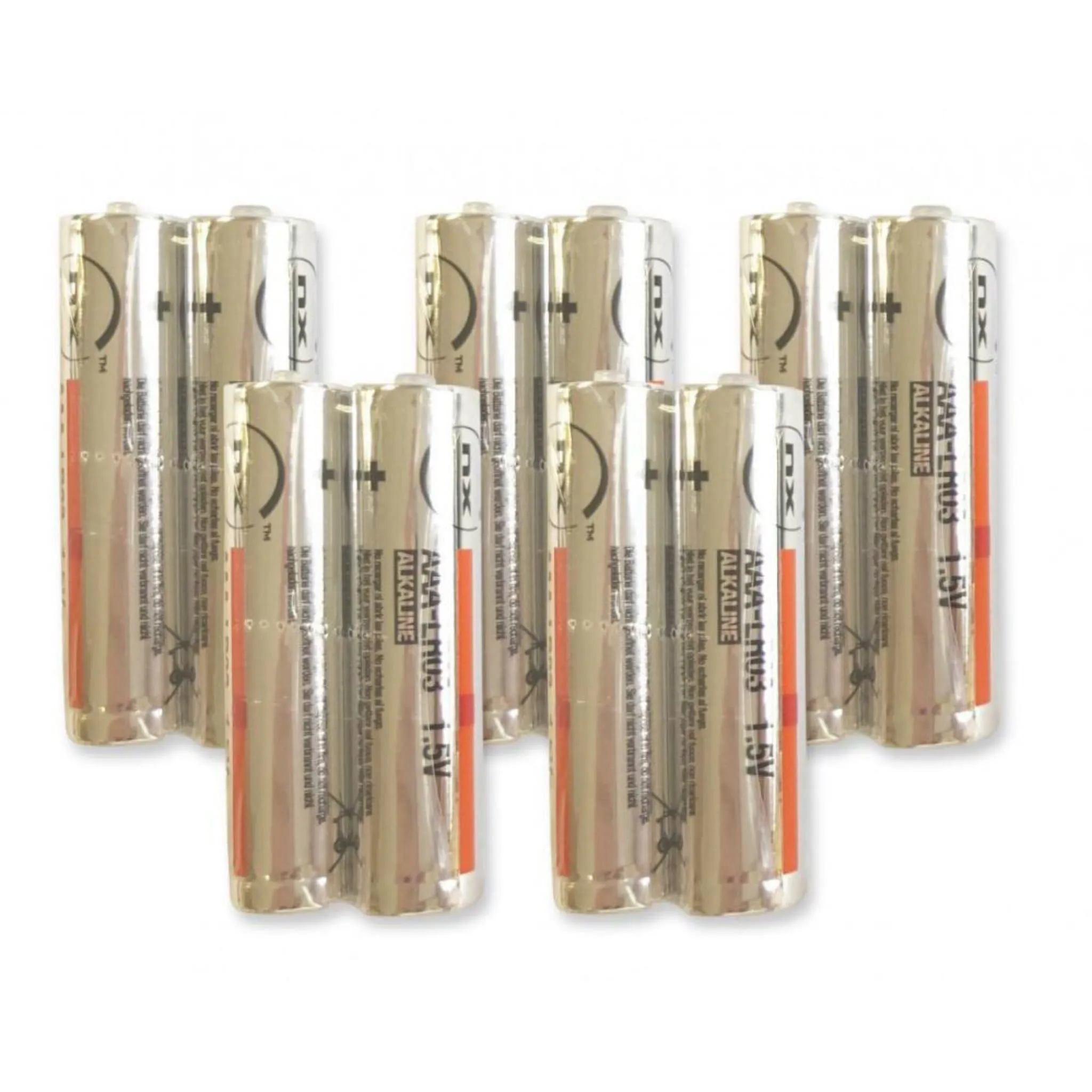 AAA Alkaline Batteries (Pack of 10)