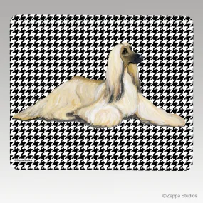 Afghan Houndstooth Mouse Pad