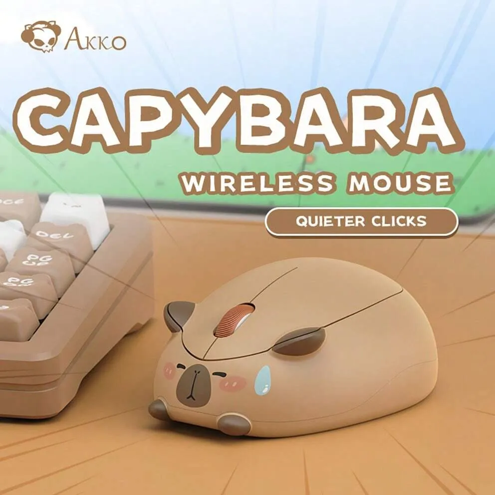 Akko Capybara Mouse