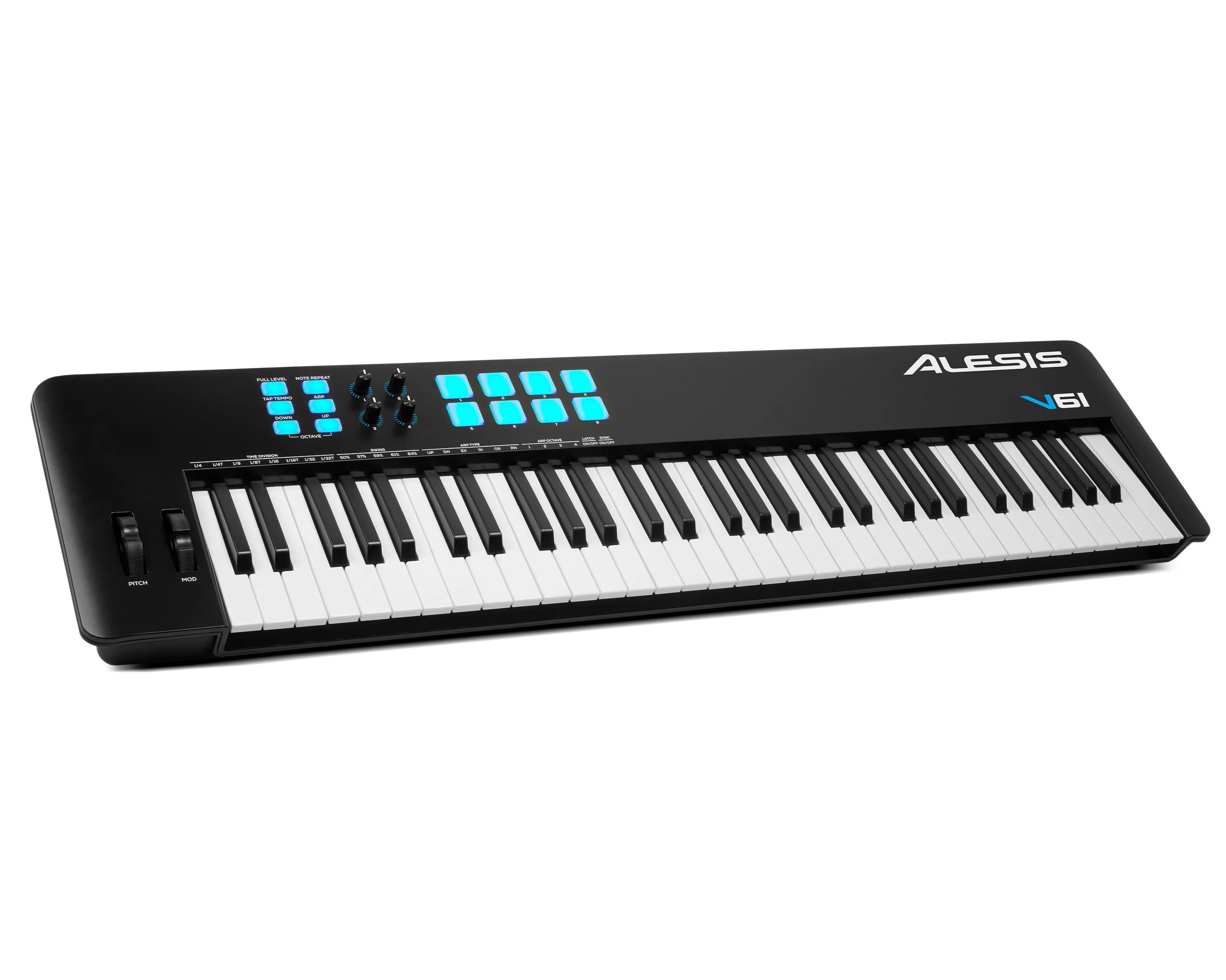 Alesis V61MKII USB-MIDI Keyboard Controller - 61-Key