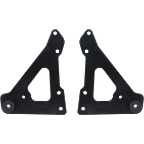 Allstar Performance Sprint Motor Plate 2-Piece With Bushings - Black