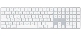 Apple Magic Keyboard With Numeric Keypad - Keyboard - Bluetooth - Qwerty - Italian - Silver