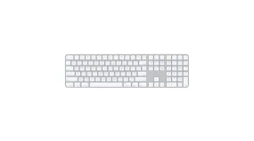 Apple Magic Keyboard with Touch ID and Numeric Keypad for M1 Silver Arabic A2520 - ML2C3AB/A