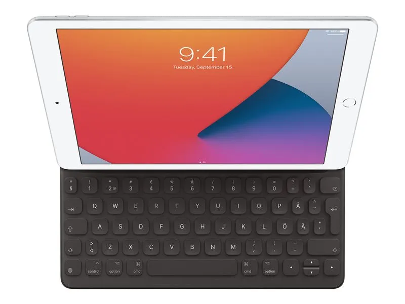 Apple Smart - Keyboard And Folio Case - Apple Smart Connector - Qwerty - Norwegian - For 10.2-Inch Ipad (7Th Generation,