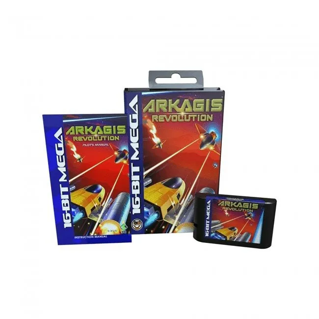 Arkagis Revolution for Sega Megadrive / Genesis (Region free) | Mega Cat Studios