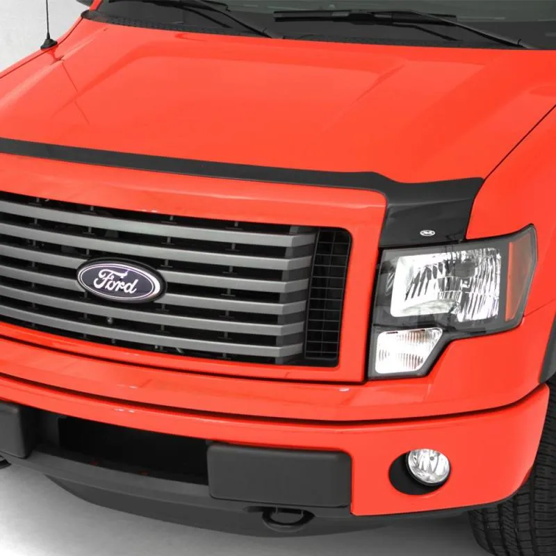 AVS 11-16 Ford F-350 Aeroskin Low Profile Acrylic Hood Shield - Smoke