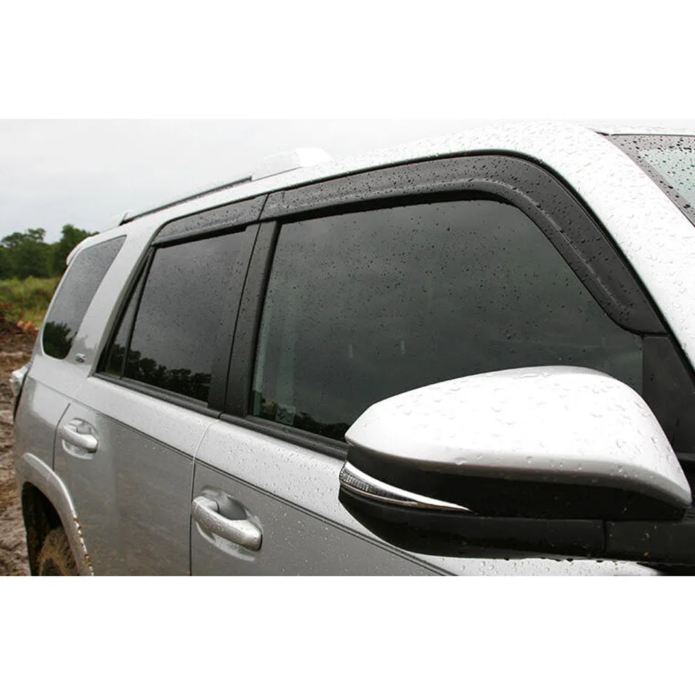 AVS - Ventvisor Low Profile Deflectors - Smoke - Toyota Tacoma Access Cab (2005-2015)