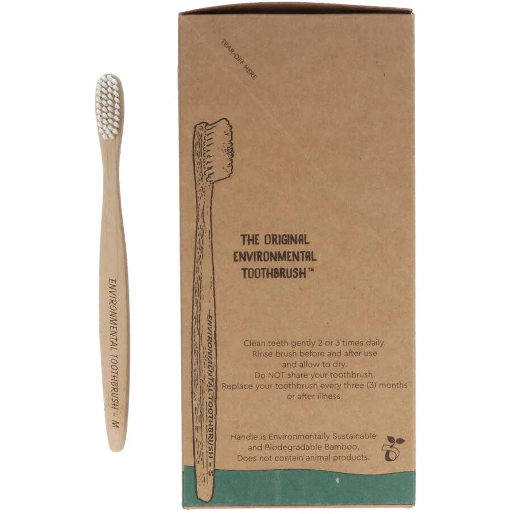 Bamboo Toothbrush Adult - Medium