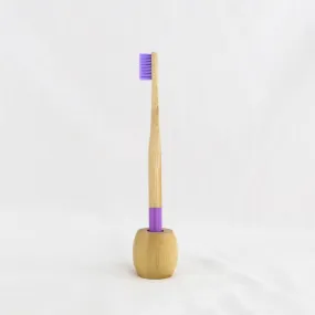 Bamboo Toothbrush Holder