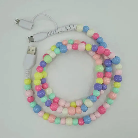 Beaded Phone Chargers