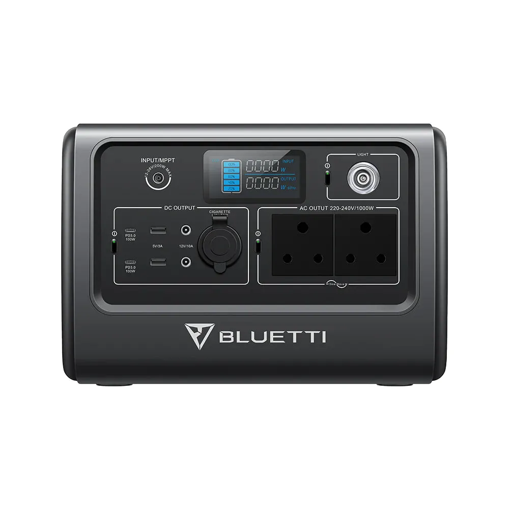 BLUETTI EB70 1000W 716Wh Portable Power Station