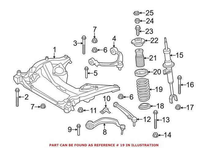 BMW Coil Spring 31336786766