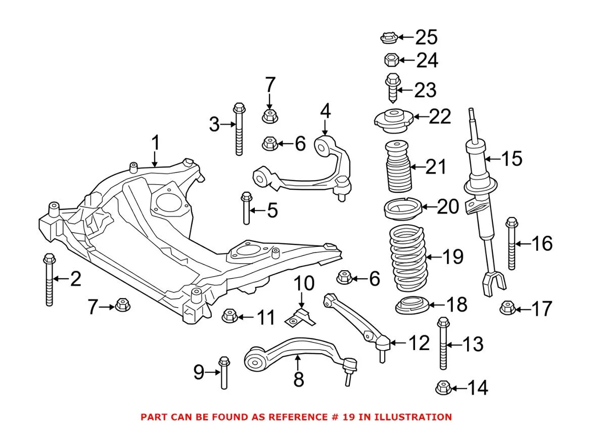 BMW Coil Spring 31336786766