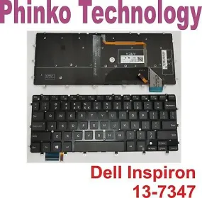 Brand New Keyboard for Dell Inspiron 13 7347 13 7348 Backlit