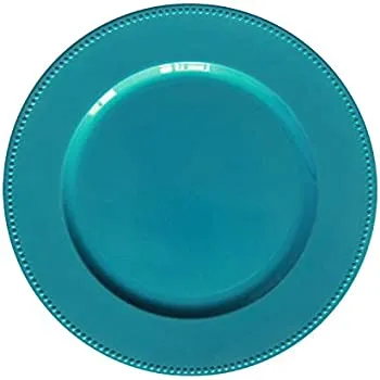 Charger Plates Teal - Rental