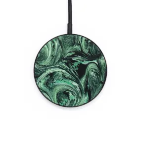 Circle ResinArt Wireless Charger - Esteban (Green, 653537)