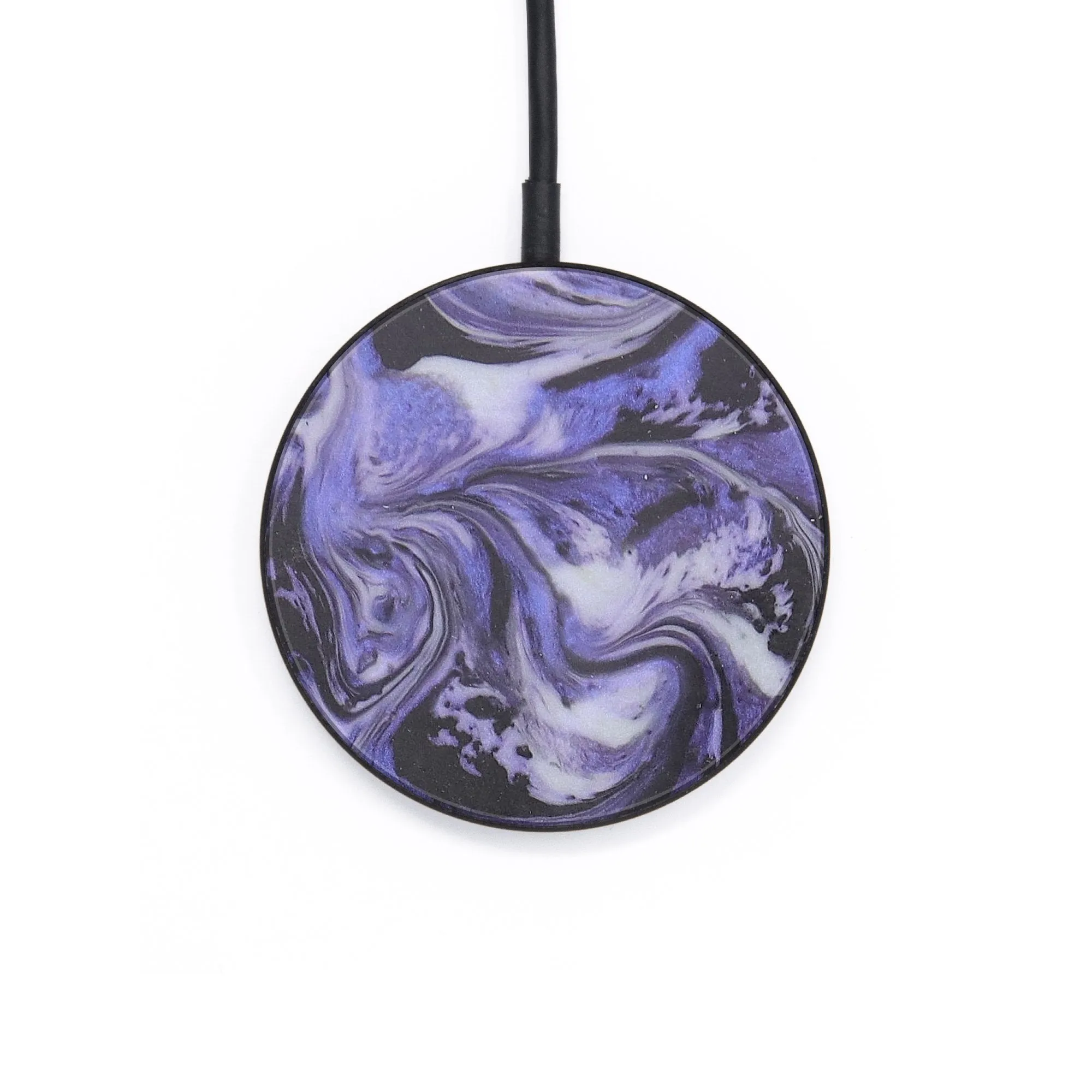 Circle ResinArt Wireless Charger - Joanne (Purple, 691842)