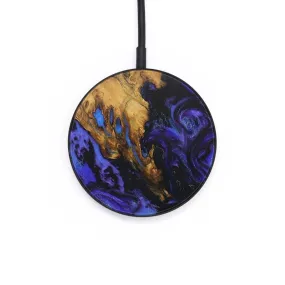 Circle Wood Resin Wireless Charger - Amari (Purple, 703658)