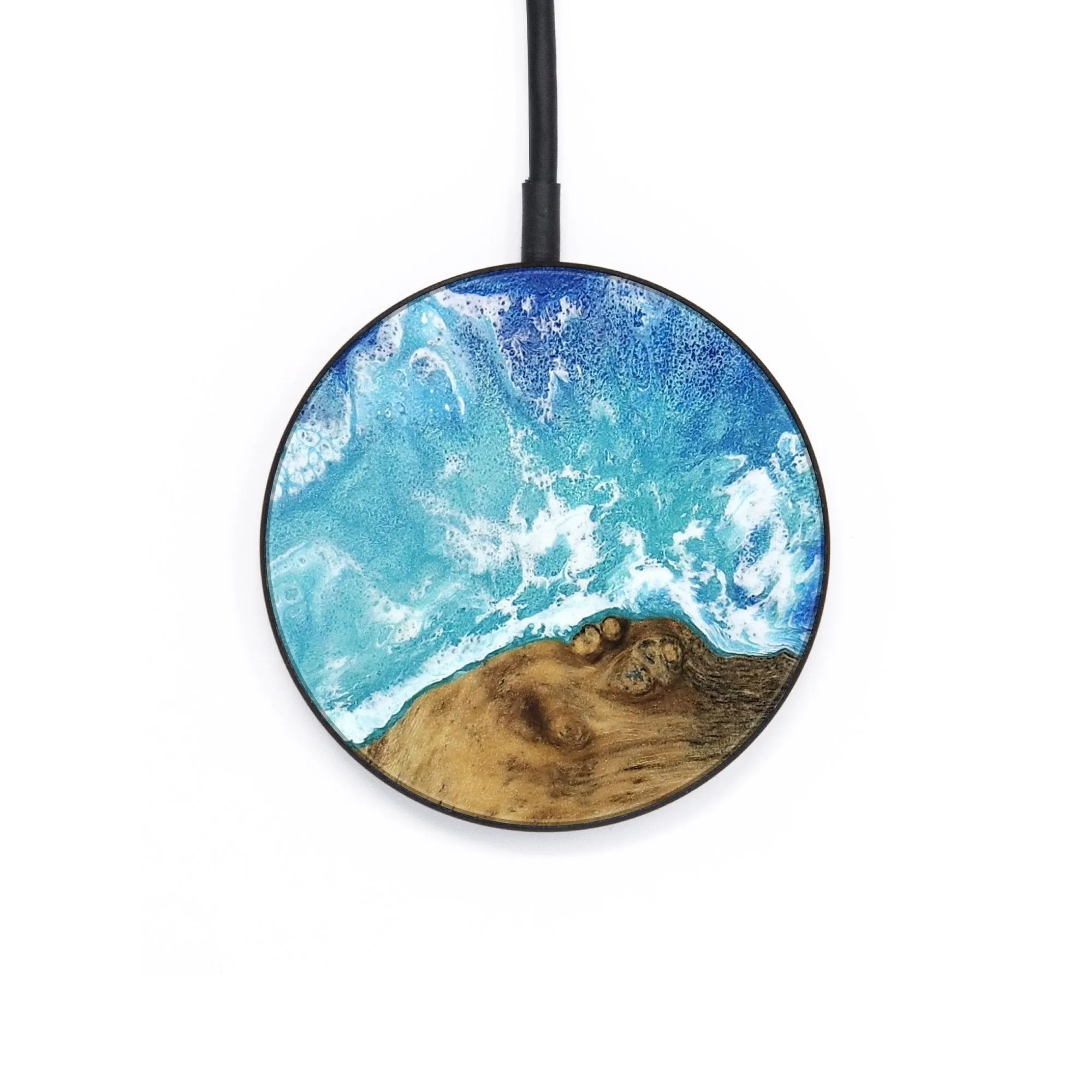 Circle Wood Wireless Charger - Allie (Coastal, 734987)