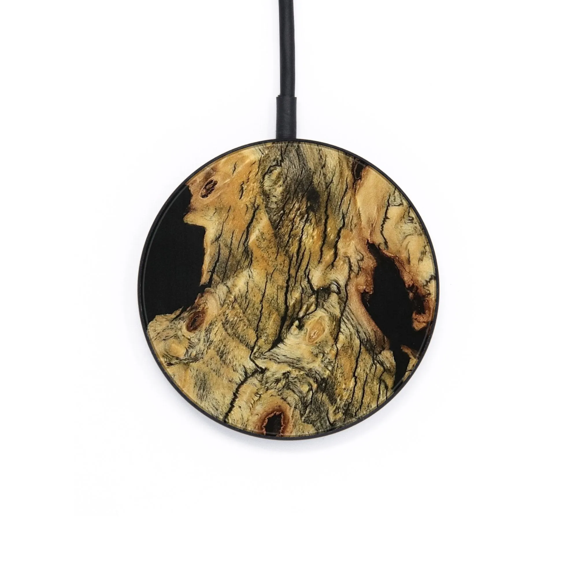 Circle Wood Wireless Charger - Emeline (Wood Burl, 734686)