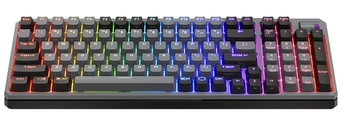 Cooler Master MK770 Hybrid Wireless Keyboard with Multi-Function Roller (On Sale!)