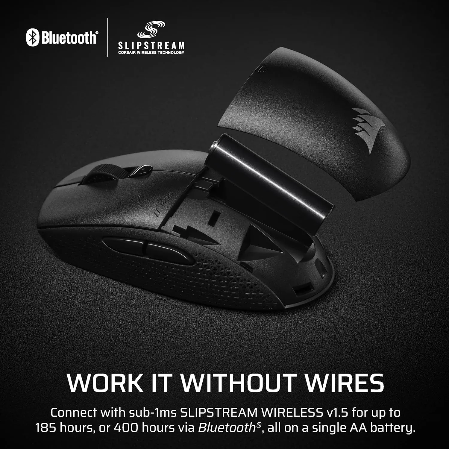 【優惠價】Corsair M55 Wireless 無線電競滑鼠 CH-931F000-AP