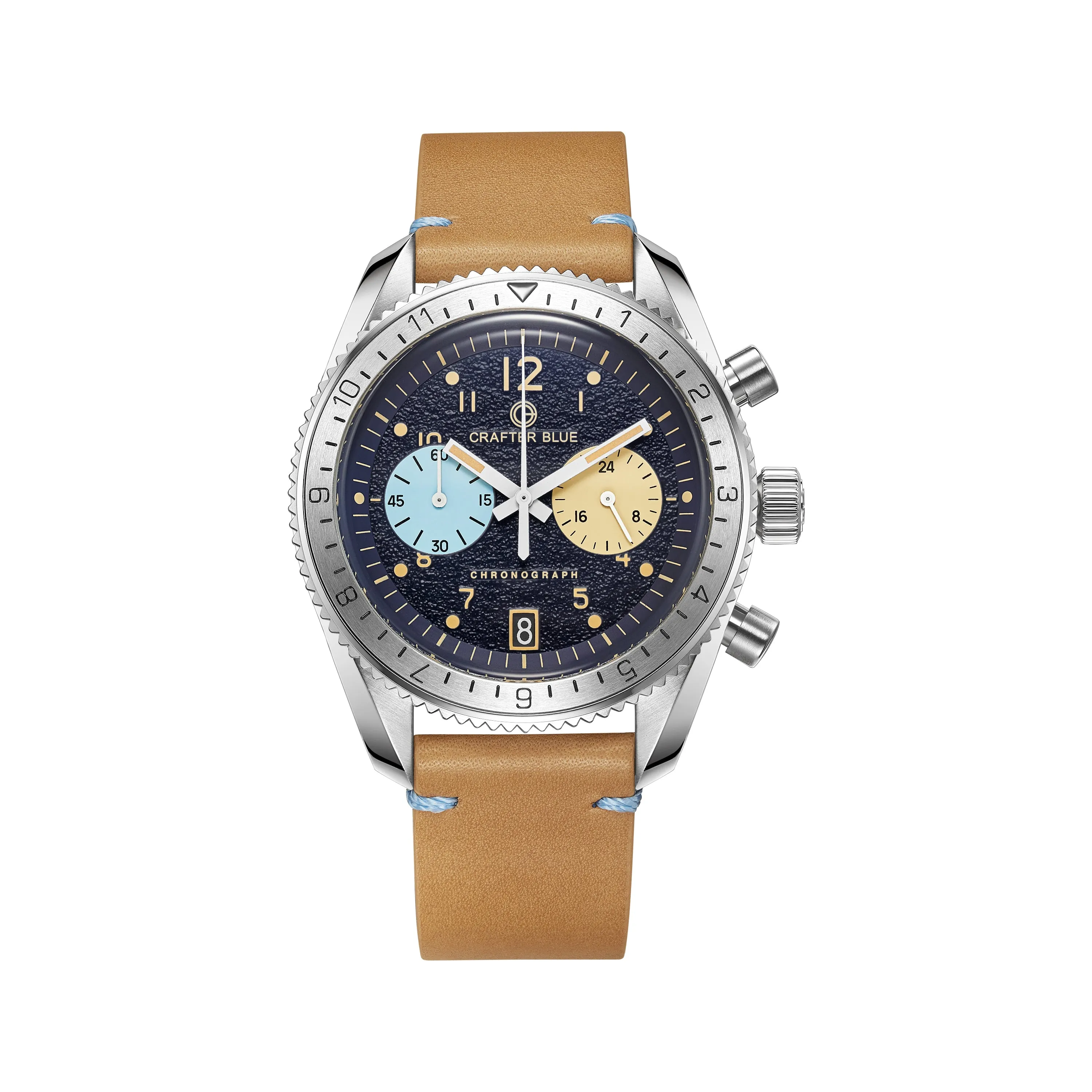 CRAFTER BLUE BON VOYAGE Macaron Super Chrono BVSS002.M