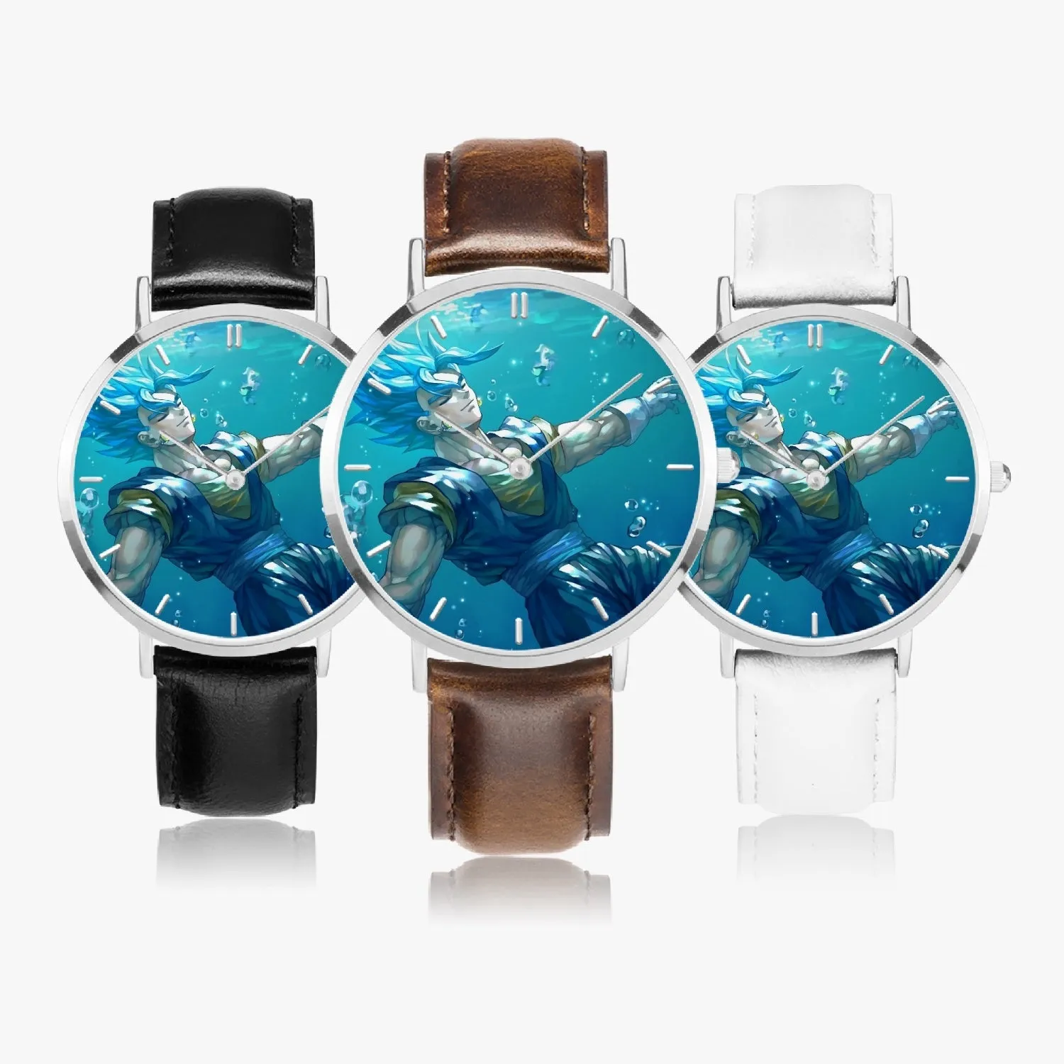 DBZ-Store Chill Relax Gogeta Ocean Blue Saiyan SSGSS Watch