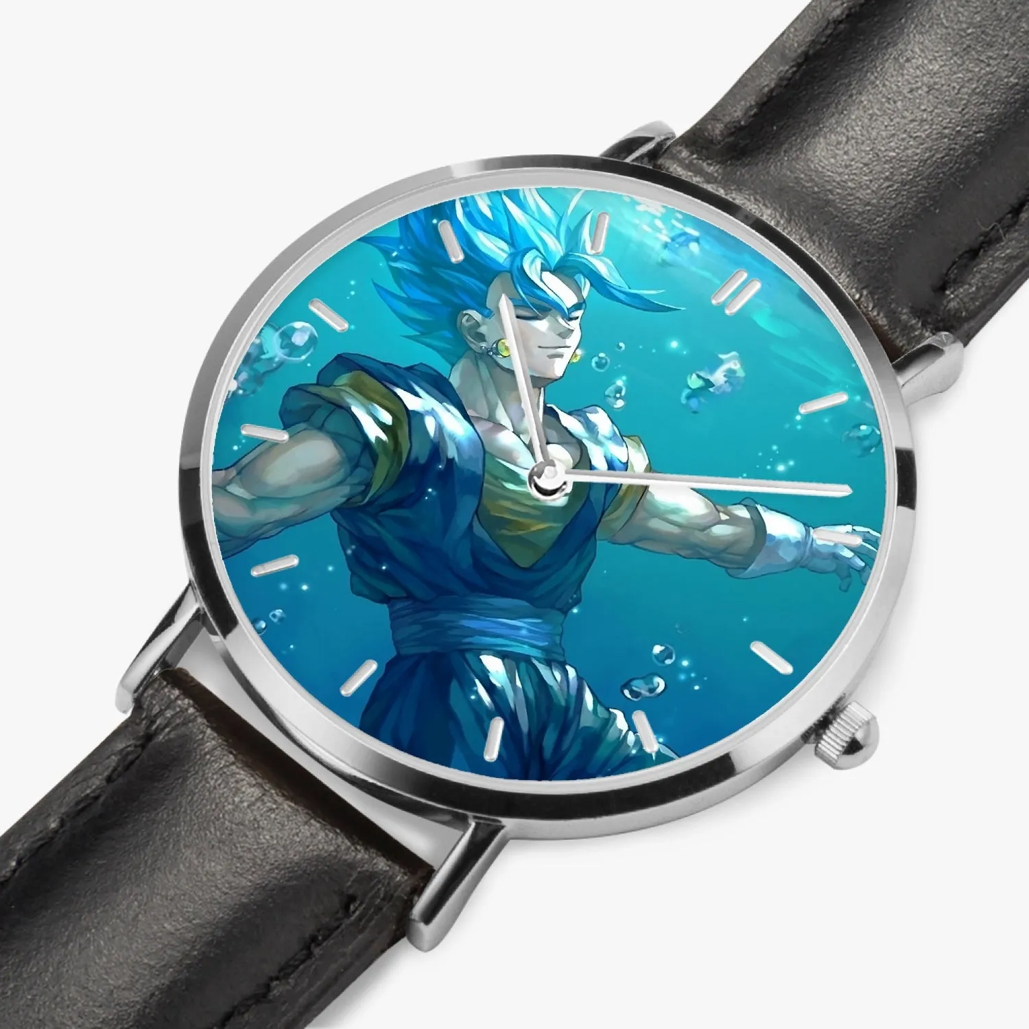 DBZ-Store Chill Relax Gogeta Ocean Blue Saiyan SSGSS Watch