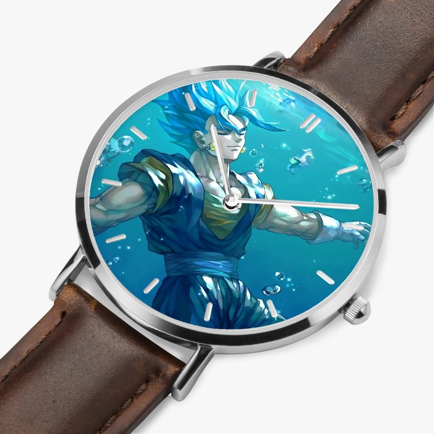 DBZ-Store Chill Relax Gogeta Ocean Blue Saiyan SSGSS Watch