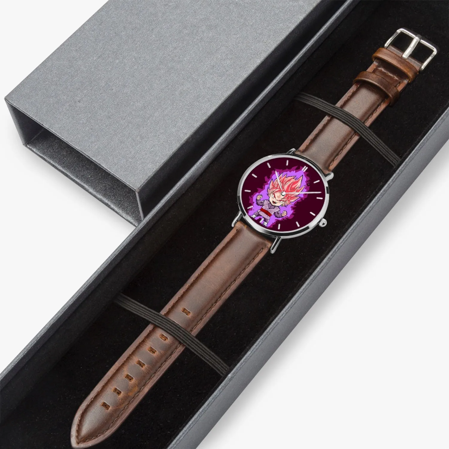 DBZ-Store Cute Chibi Goku Black Zamasu Rose Super Saiyan Watch