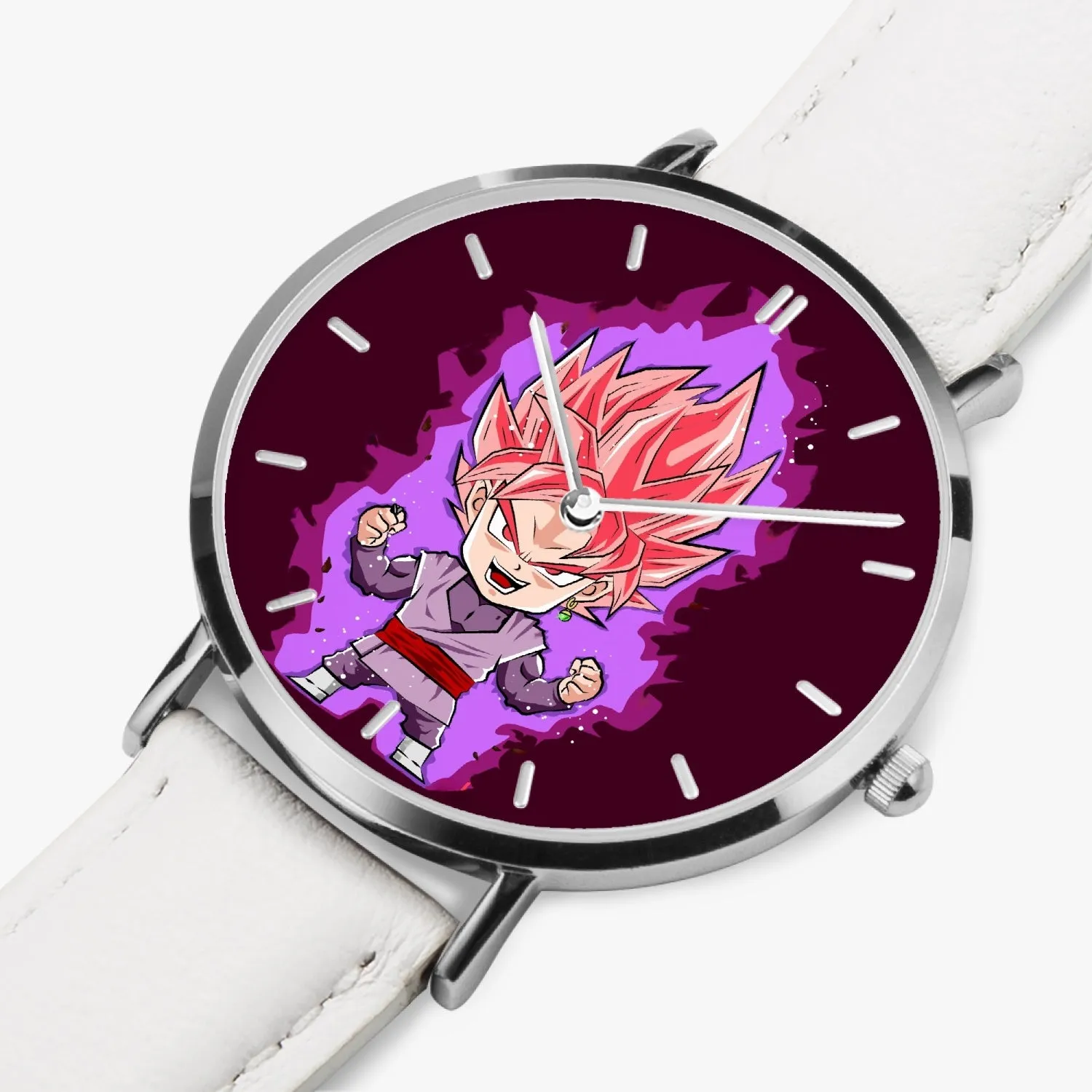 DBZ-Store Cute Chibi Goku Black Zamasu Rose Super Saiyan Watch