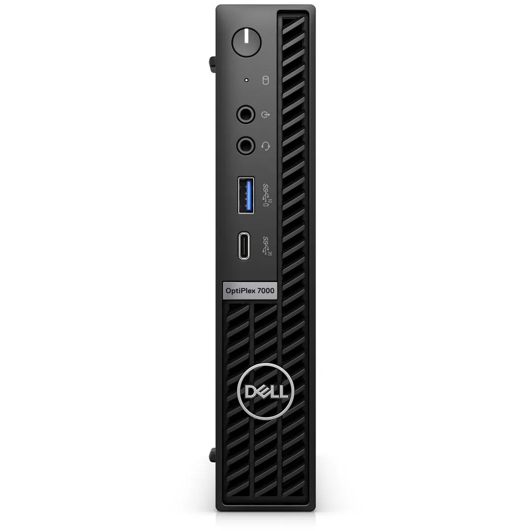 Dell Optiplex 7000 Mff I5-12500T 16Gb Ddr4 Ssd256 Intel Uhd Graphics 770 Wlan   Bt Wireless Kb & Mouse W11pro Black