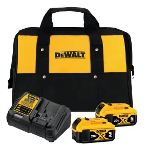 DeWalt DCB205-2CK 20V MAX 5.0Ah Starter Kit