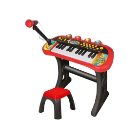 Electronic 24 Keys Piano Keyboard And Stool Set For Kids Wj-920