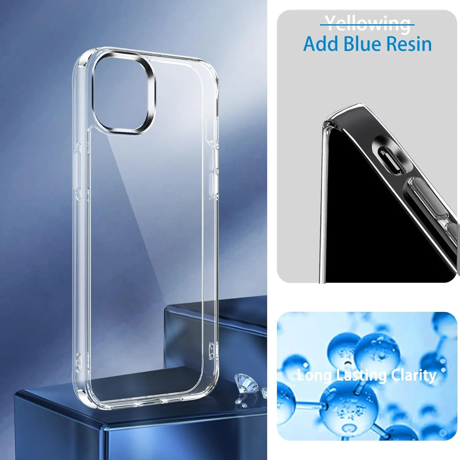 Entronix  Apple iPhone 15 Pro Crystal Clear - Sturdy Case