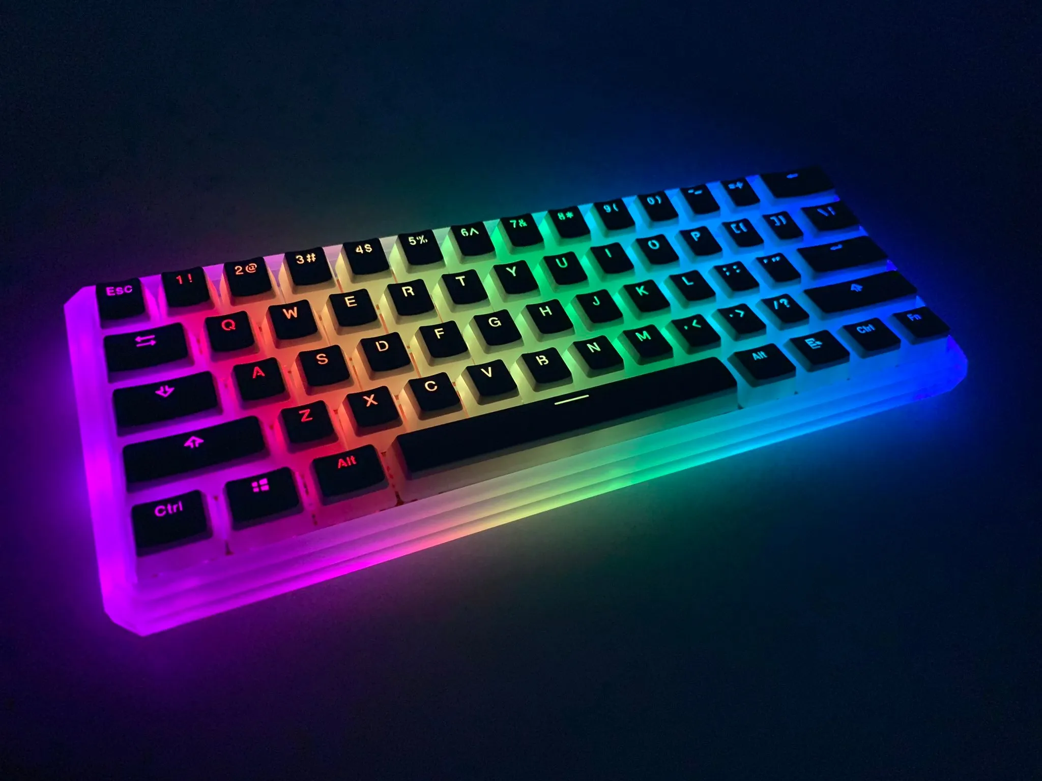 Euphoria 60% RGB Keyboard - (5 Pin Hotswap)