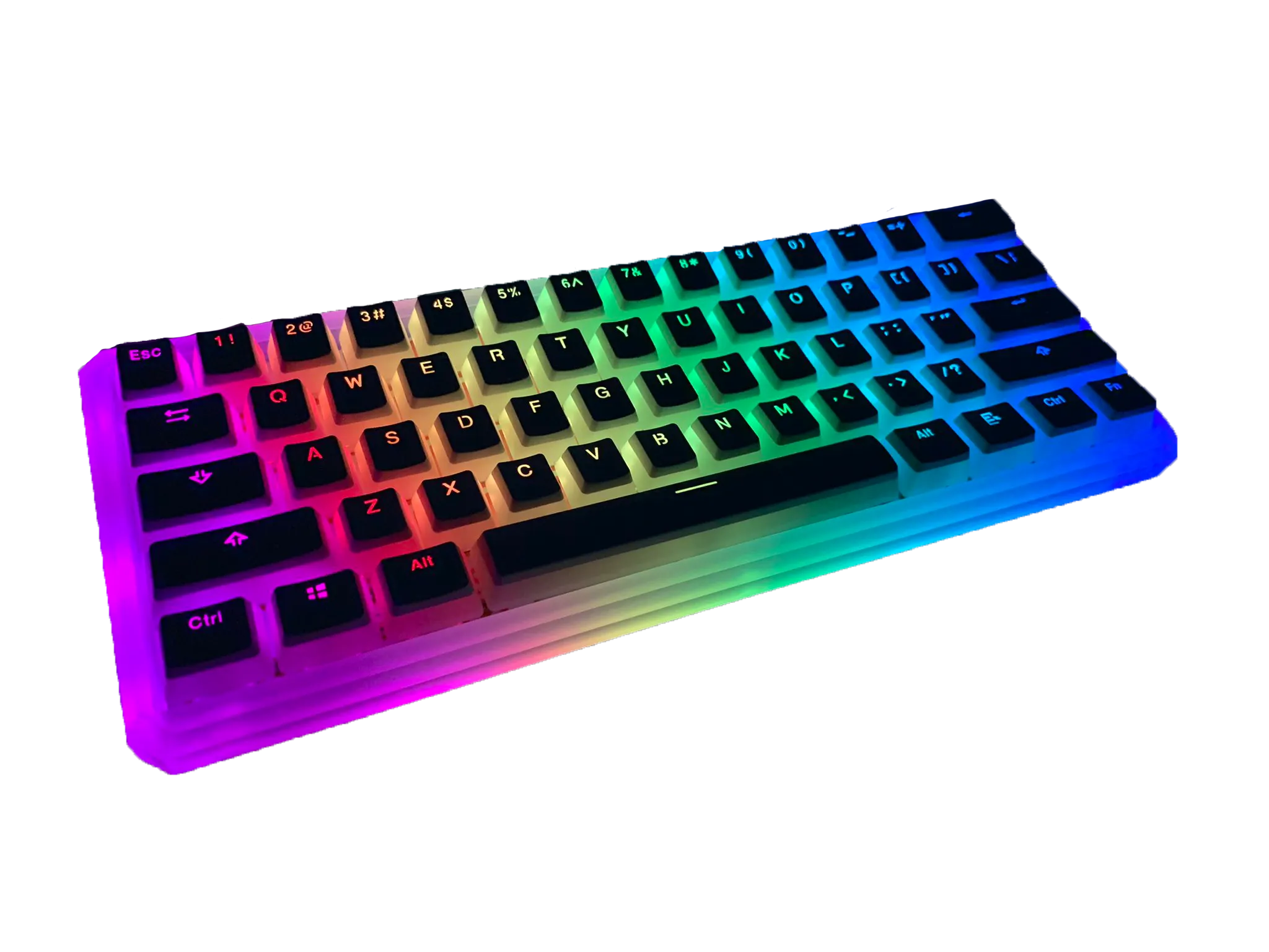 Euphoria 60% RGB Keyboard - (5 Pin Hotswap)